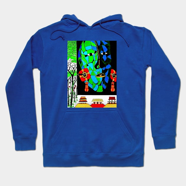 The Mask Hoodie by Laughing Cat Designs